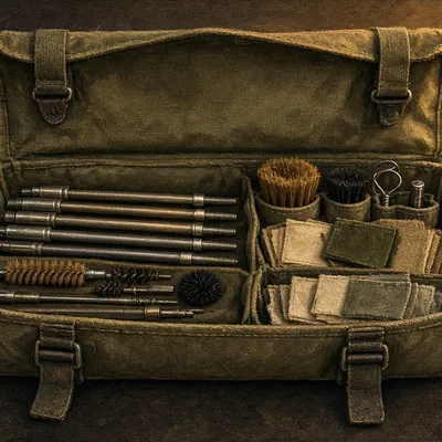Illustration of cleaning kit