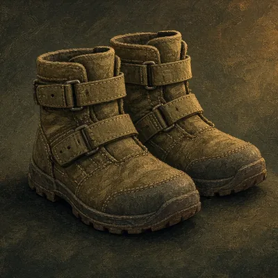 Illustration of dog boots