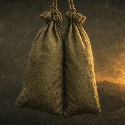 Illustration of game bags