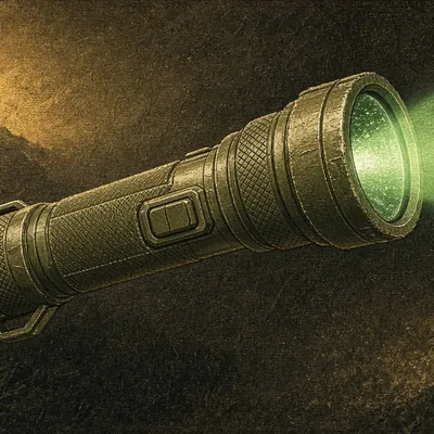 Illustration of red / green hunting light (confirm night rules)