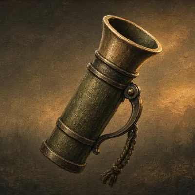 Illustration of predator call (hand or electronic)