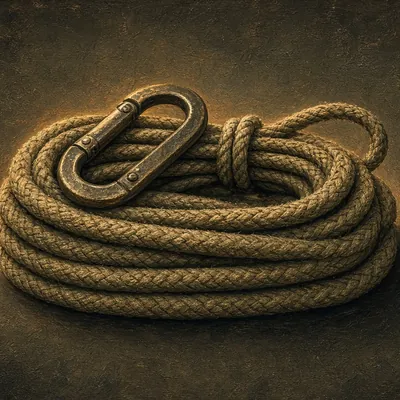 Illustration of pull-up rope
