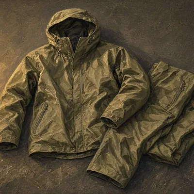 Illustration of rain gear