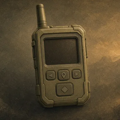 Illustration of satellite messenger