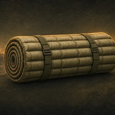 Illustration of sleeping pad