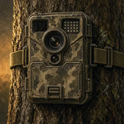 Illustration of trail camera
