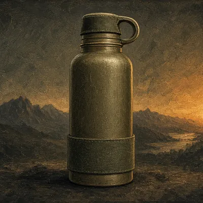 Illustration of water & snacks